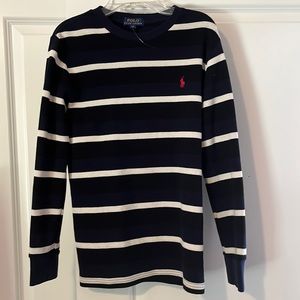 Boys Polo long sleeve navy